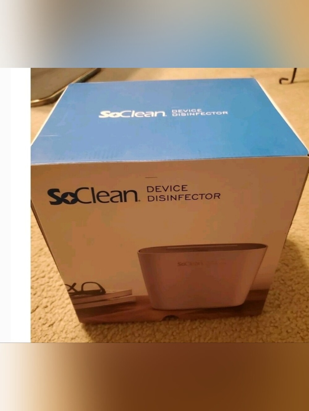 SoClean Device Disinfector - White/Blue Box. Brand New!!!!